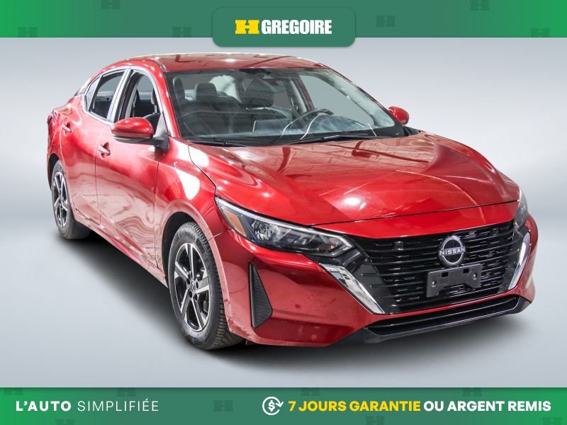 2024 Nissan Sentra SV AUTO A/C MAGS CAM RECUL BLUETOOTH Red