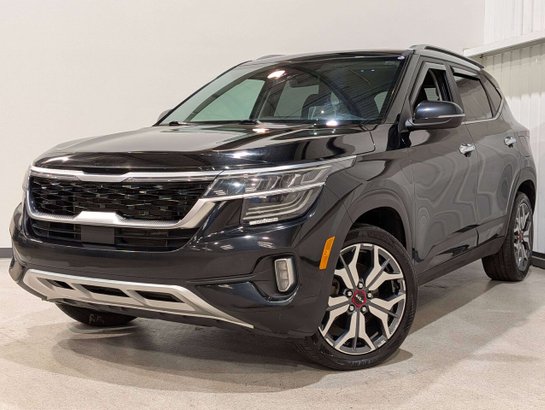 2023 Kia Seltos SX Turbo AWD w/Black Interior Black