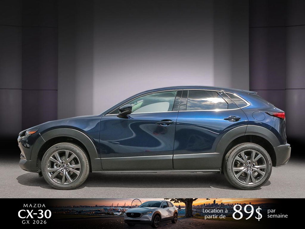 Mazda CX-30 3MVDMBDL8TM244257 2026 Bleu cristal foncé mica Mirabel - photo #2