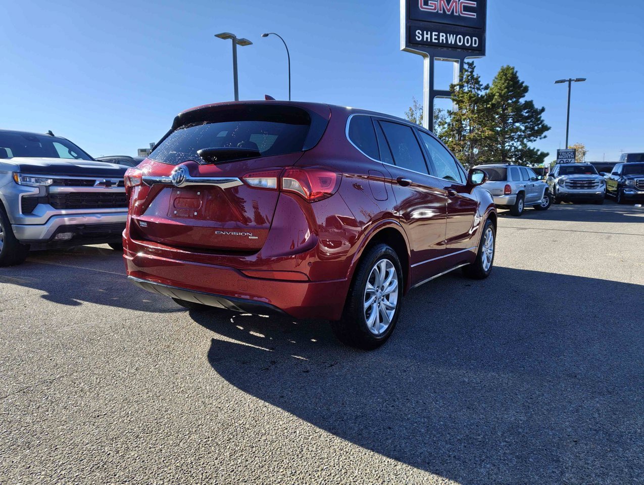 2019 Buick Envision AWD 4dr Preferred Red Sherwood Park - photo #5