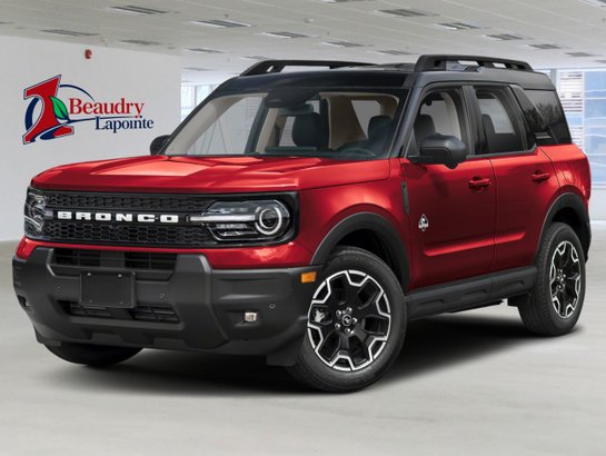Ford Bronco Sport Outer Banks 4x4 2026 Rouge rubis métallisé teinté verni