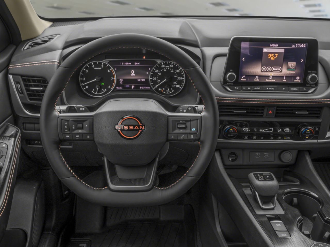 Nissan Rogue 2026 Blanc Everest nacré triple couche Saint-Basile-le-Grand - photo #8