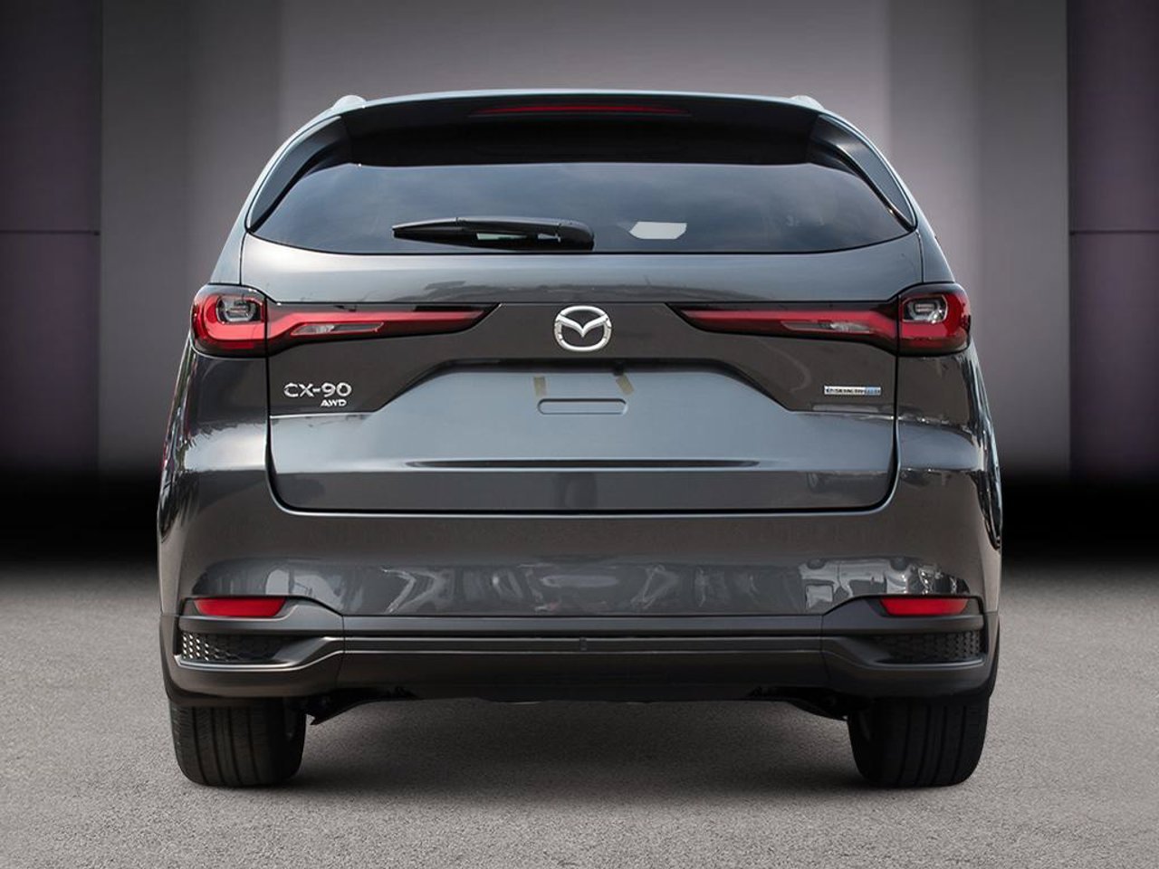 2026 Mazda CX-90 PHEV JM3KKBHA9T1420972 Deep Crystal Blue Mica Mirabel - photo #4