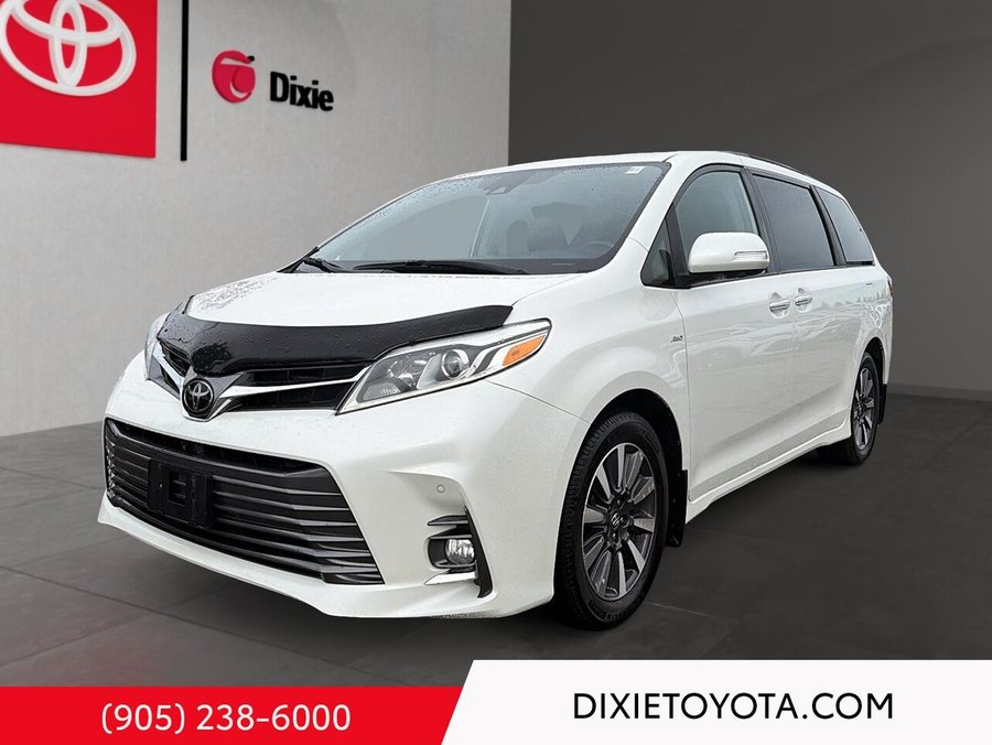 2020 Toyota Sienna LIMITED AWD White