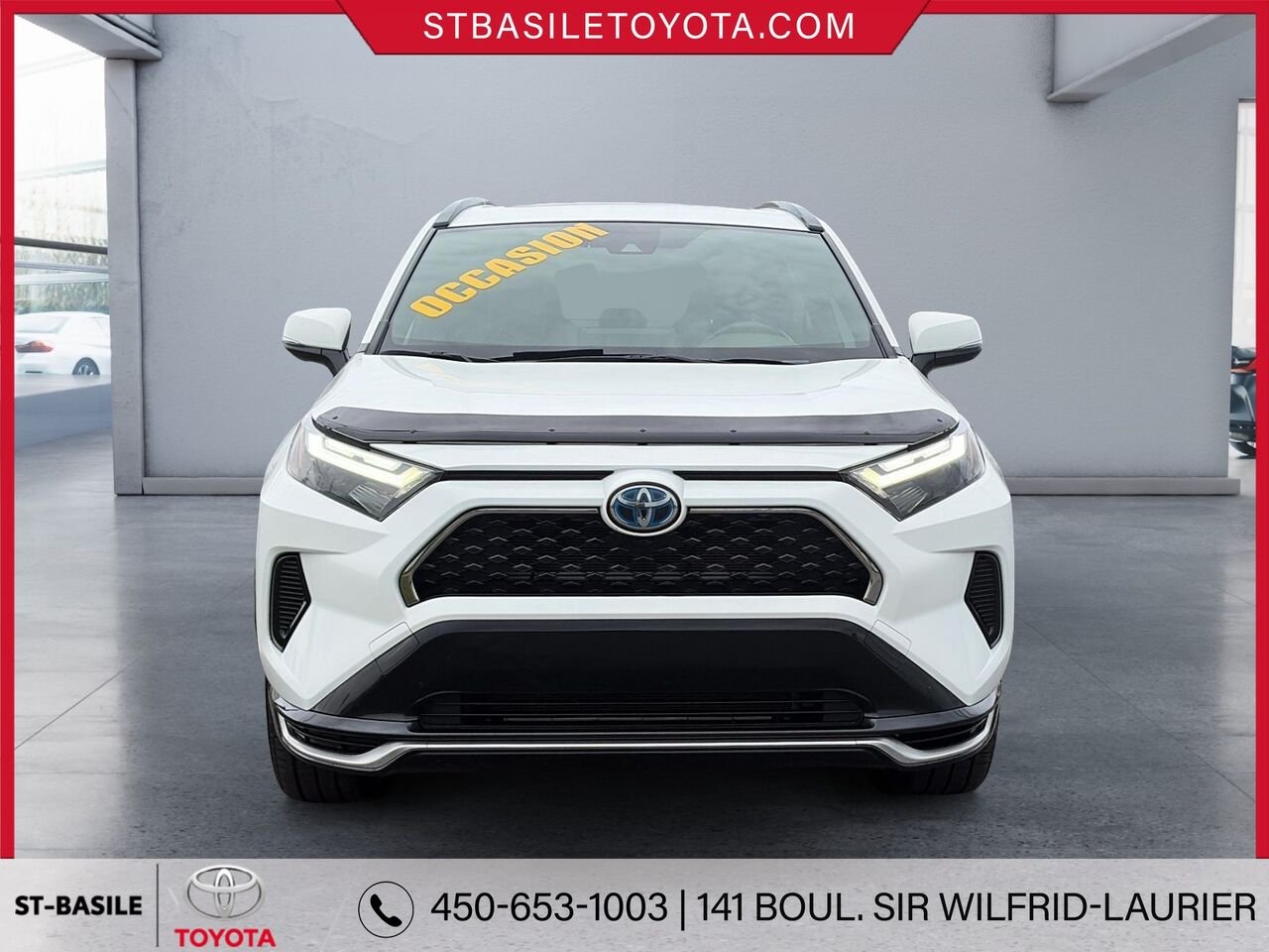 TOYOTA RAV4 PRIME 2023 Blanc Saint-Basile-le-Grand - photo #1