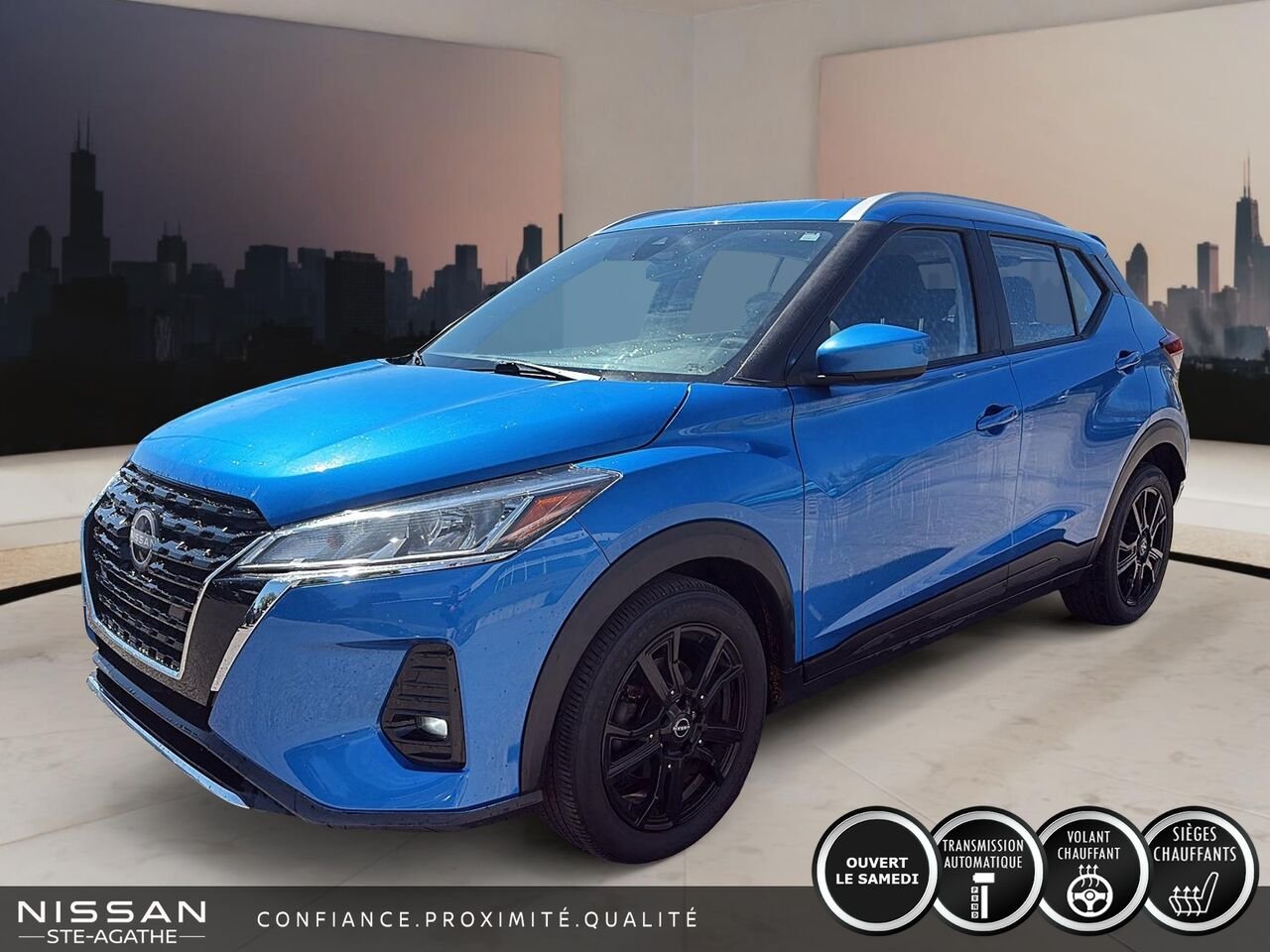 2023 Nissan Kicks Blue Saint-Jérôme - photo #0