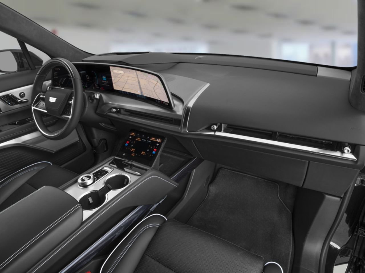 CADILLAC VISTIQ VISTIQ ELECTRIC PLATINUM AWD (1SH) 2027 Noir stellaire métallisé Rivière-du-Loup - photo #10