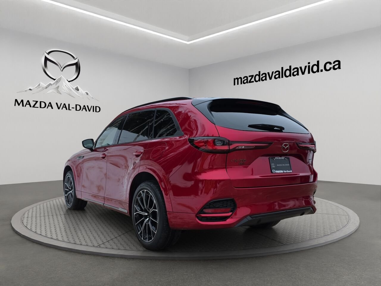 2026 Mazda CX-70 MHEV Signature AWD Soul Red Crystal Metallic Val-David - photo #14