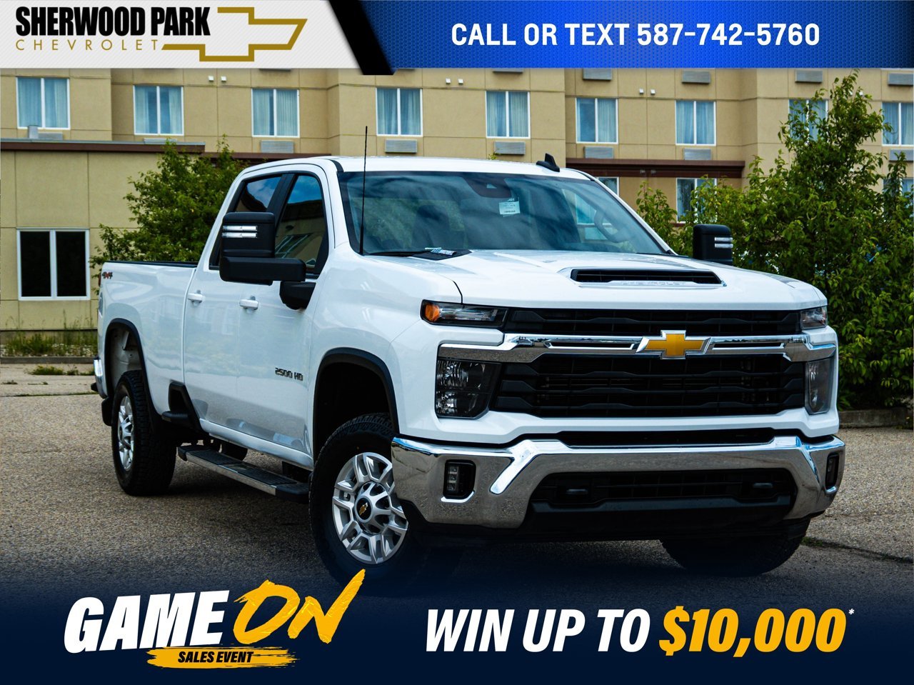 2025 Chevrolet Silverado 2500HD 4WD Crew Cab 159 LT White Sherwood Park - photo #0