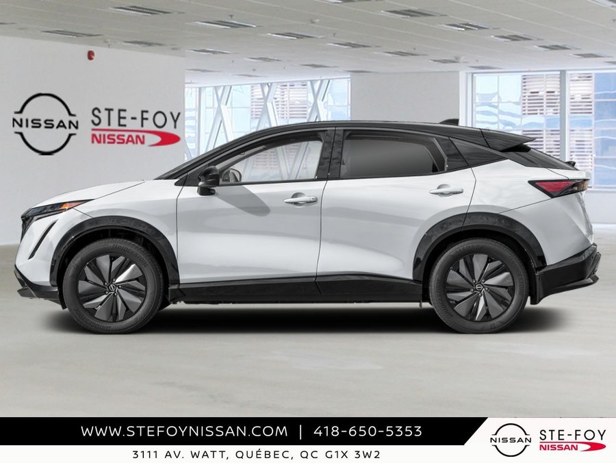 2026 NISSAN ARIYA 2026 Everest White Pearl Tricoat/Black Diamond Pearl