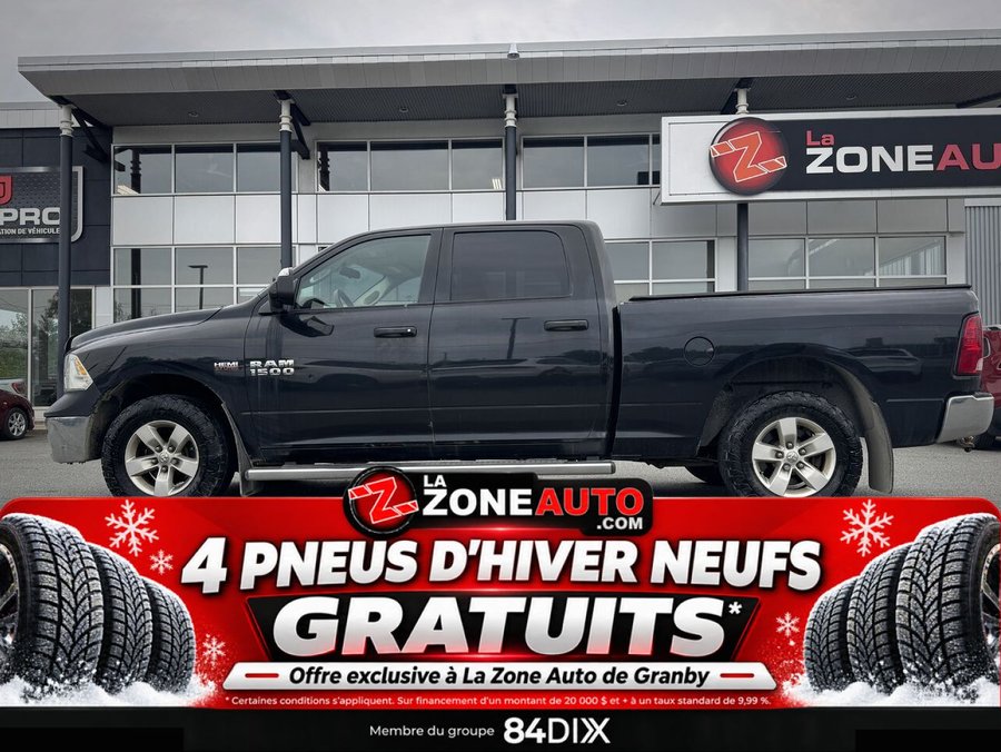 Ram 1500 Hemi Crew Cab + Hemi 2015 Noir