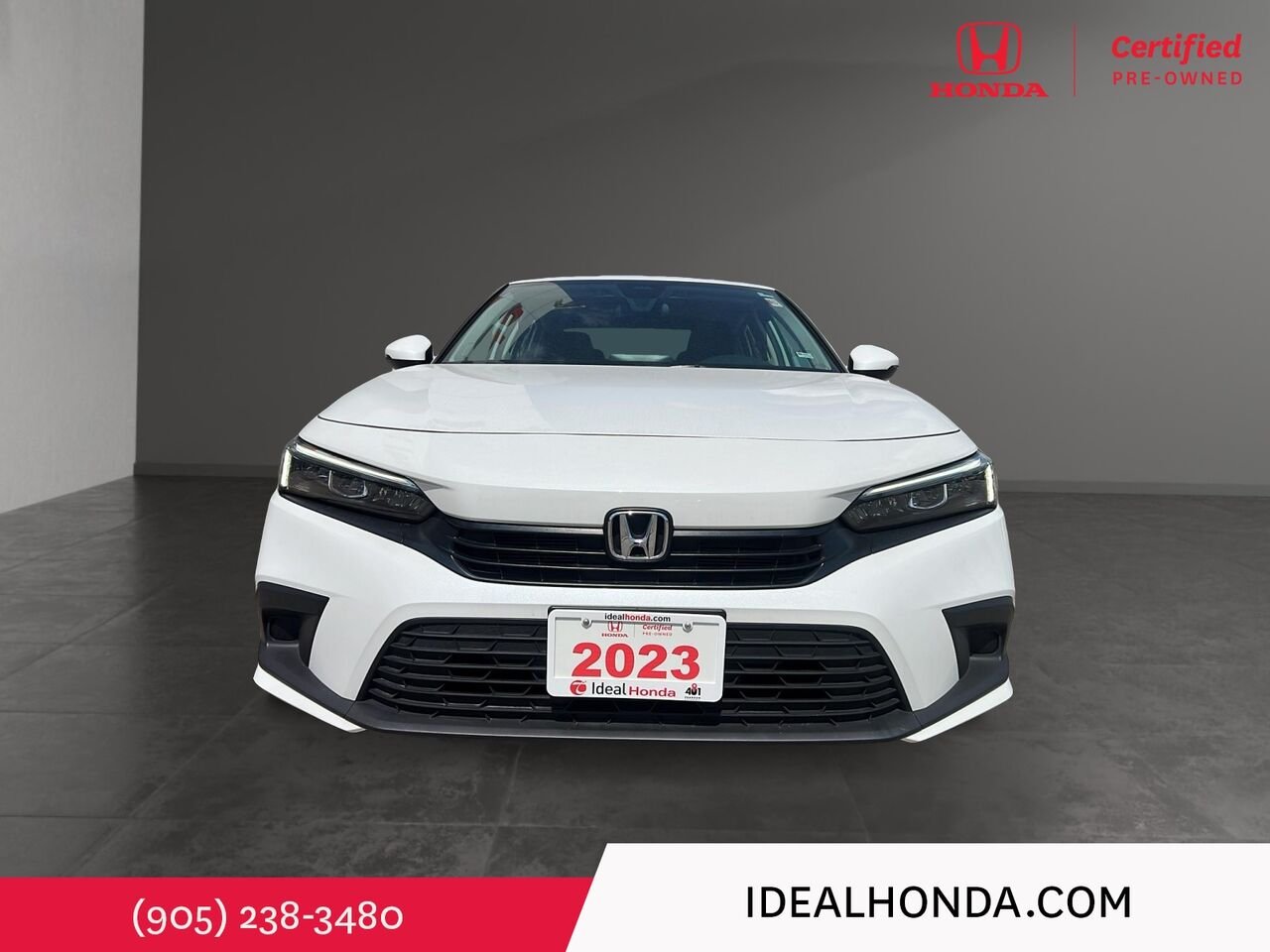 2023 Honda Civic Sedan White Mississauga - photo #1