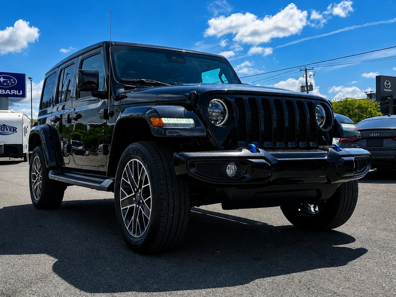 Jeep Wrangler 4xe 2023 Noir Granby - photo #8