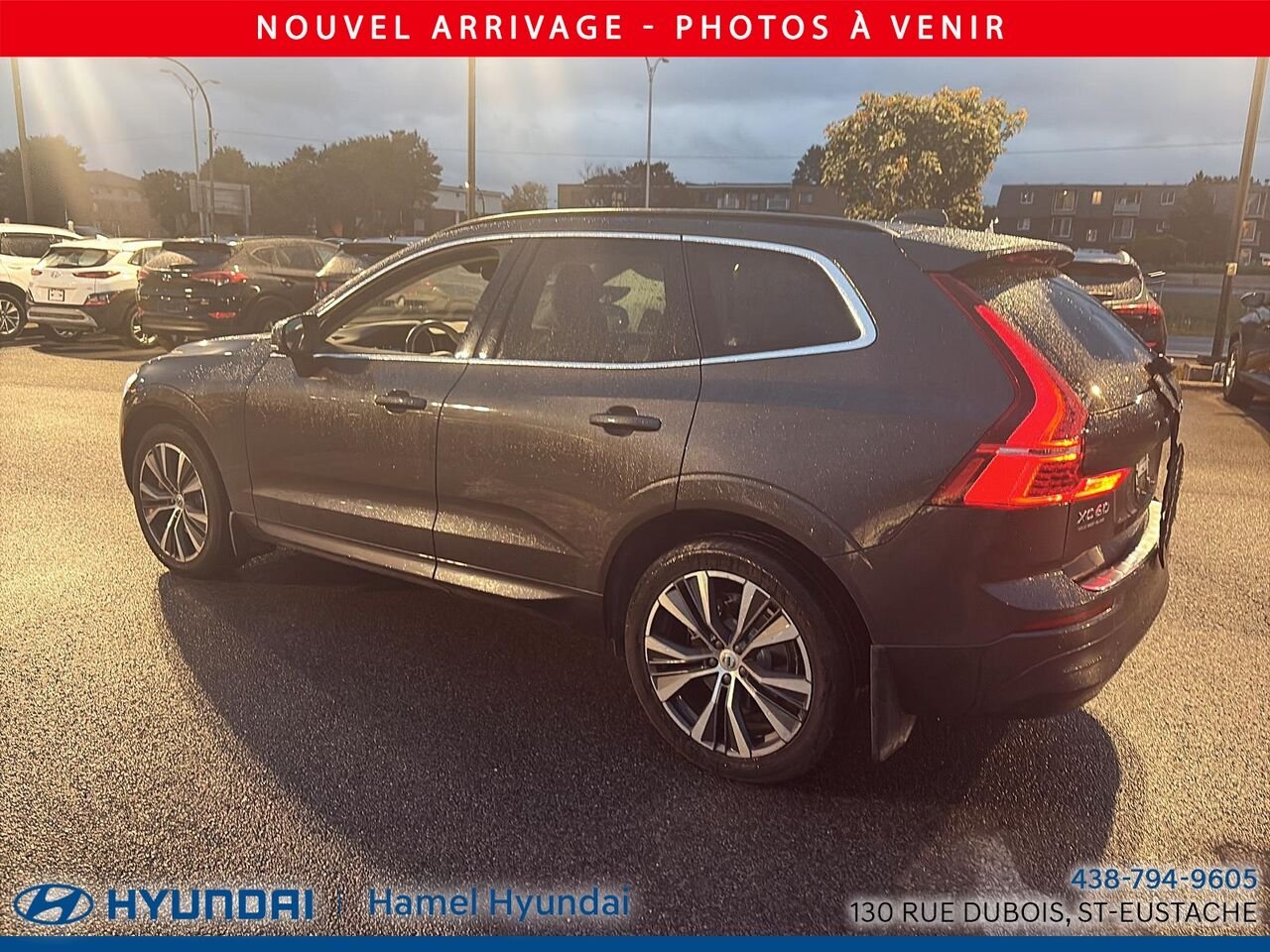 Volvo XC60 2022 Gris Saint-Eustache - photo #3