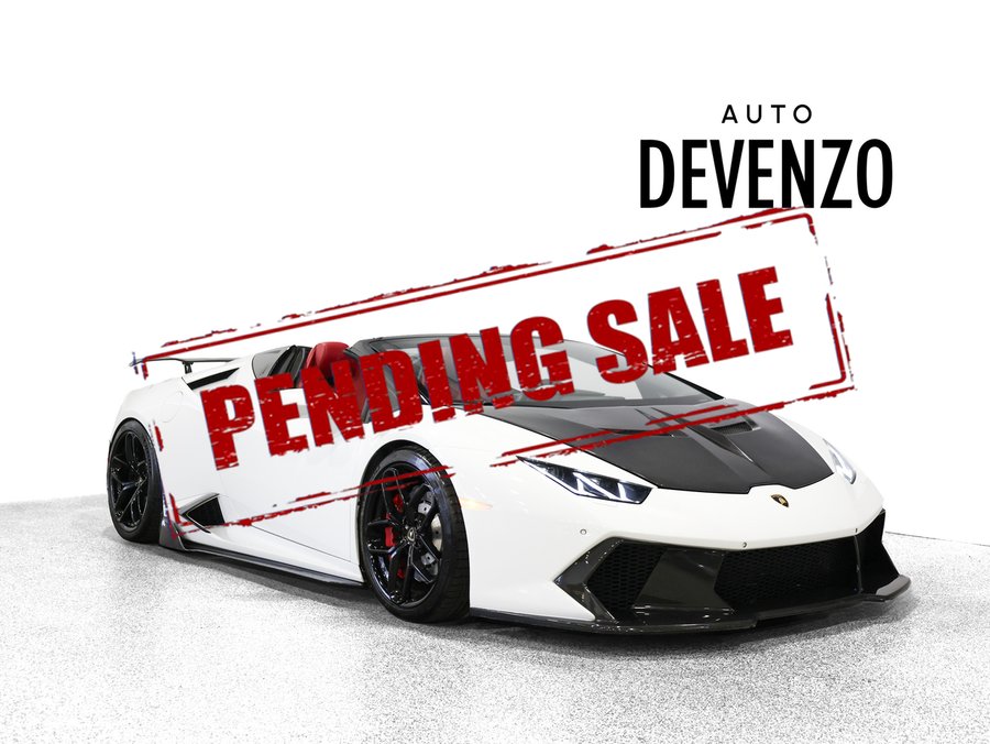 Lamborghini Huracan SPYDER V10 LP580-2 2017 Blanc