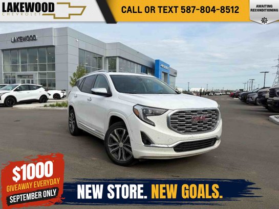 2019 GMC Terrain 2019 White