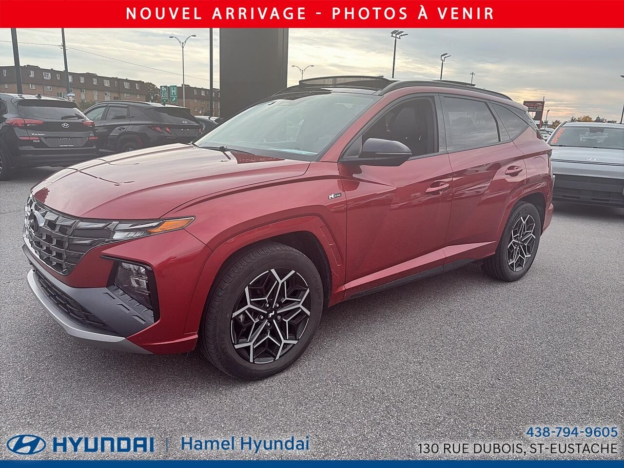 2022 Hyundai Tucson Red Saint-Eustache - photo #2