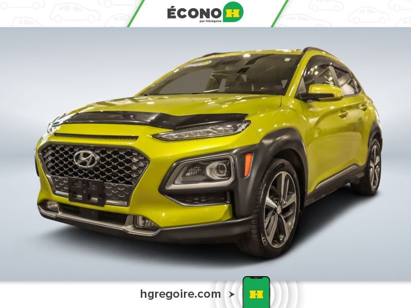 2018 Hyundai Kona Green Saint-Eustache - photo #2