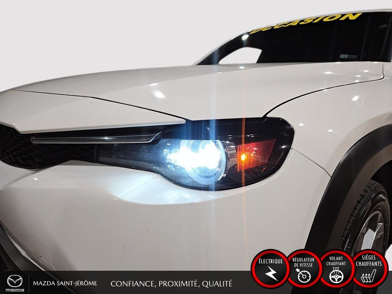 Mazda MX-30 2022 Blanc Ste-Agathe des Monts - photo #1