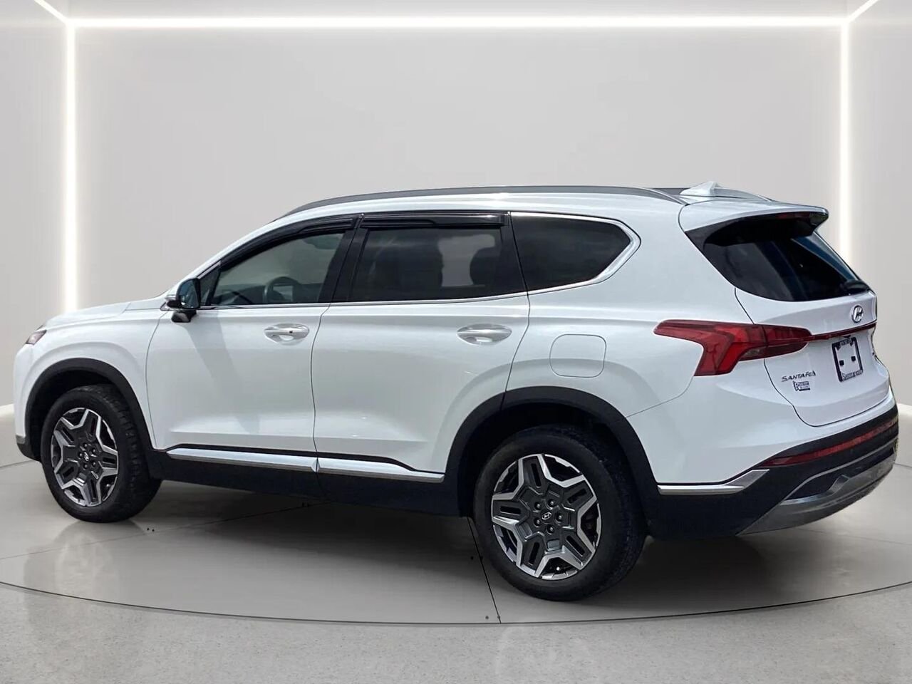 2022 Hyundai Santa Fe Hybrid White Gatineau - photo #2