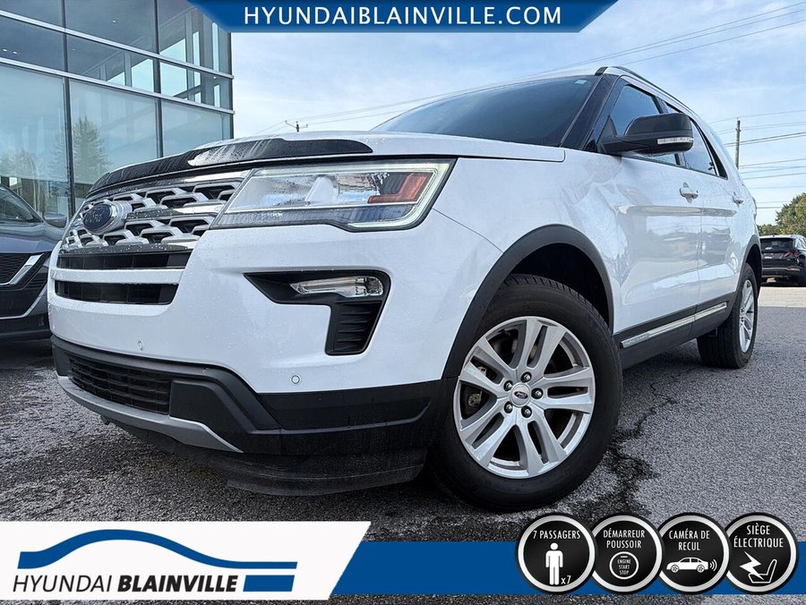 2018 Ford Explorer 2018 White