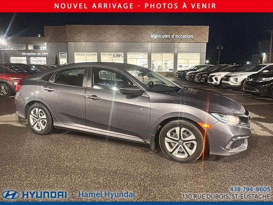 Honda Civic Berline LX MANUELLE 2020 Gris