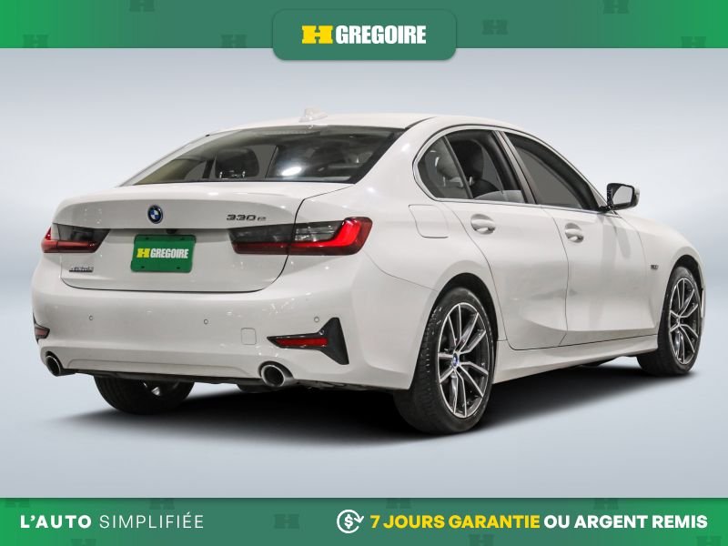 BMW 330 729903 | 330e HYB PLUT IN AUTO A/C CUIR TOIT NAV GR ELECT M 2022 Blanc Laval - photo #8