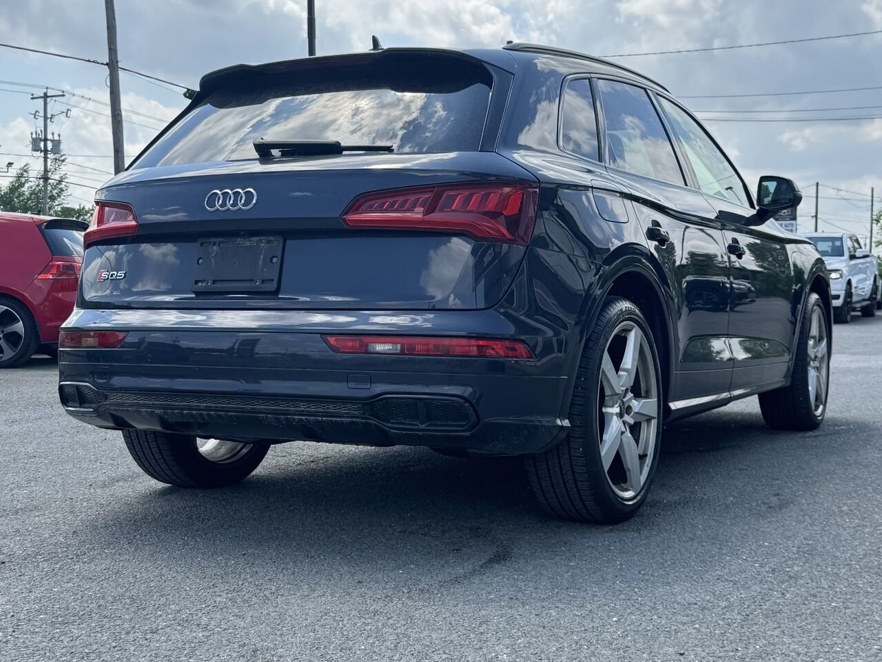 Audi SQ5 Technik 2019 Bleu Granby - photo #6