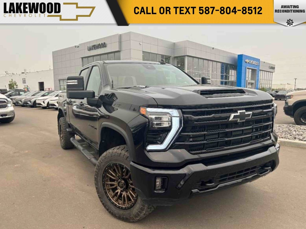 2024 Chevrolet Silverado 2500HD 4WD Crew Cab 159 LT Black Sherwood Park - photo #0