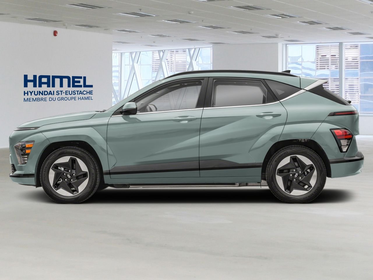 Hyundai Kona électrique 2026 Vert mirage Saint-Eustache - photo #1