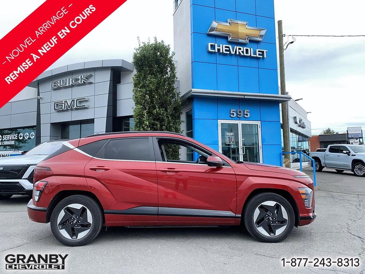 2024 Hyundai Kona Electric Ultimate TA | 26-1011A Red Granby - photo #3