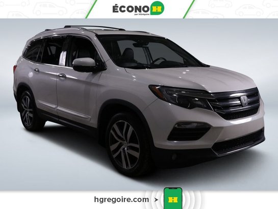 2018 Honda Pilot TOURING AUTO A/C TOIT CUIR GR ELECT CAM White