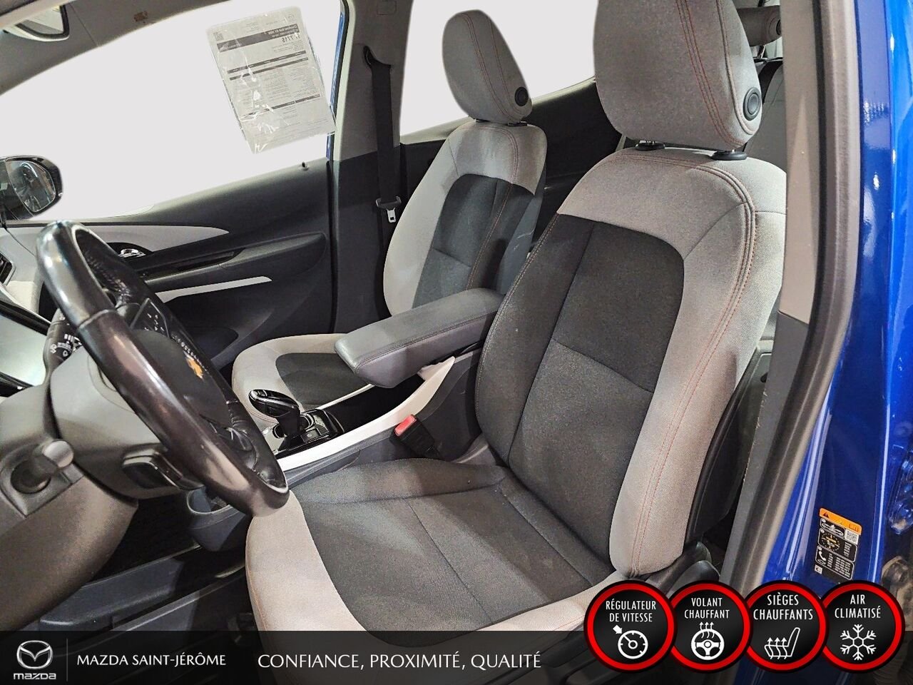 Chevrolet Bolt EV LT | UN SEUL PROPRIÉTAIRE | JAMAIS ACCIDENTÉ | RECHARGE RAPIDE 2020 Bleu Saint-Jérôme - photo #16
