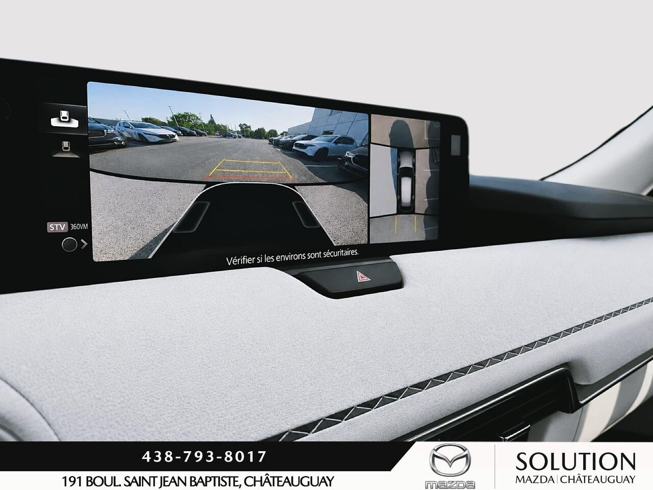 Mazda CX-90 MHEV JAMAIS ACCIDENTÉ /7 PASSAGERS /APPLE CARPLAY ET ANDROID AUTO 2024 Rouge Châteauguay - photo #15