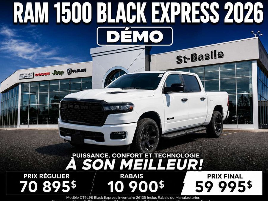 Ram 1500 2026 2026 Blanc