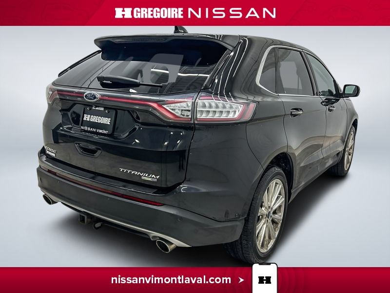 Ford EDGE 2018 Blanc Laval - photo #5