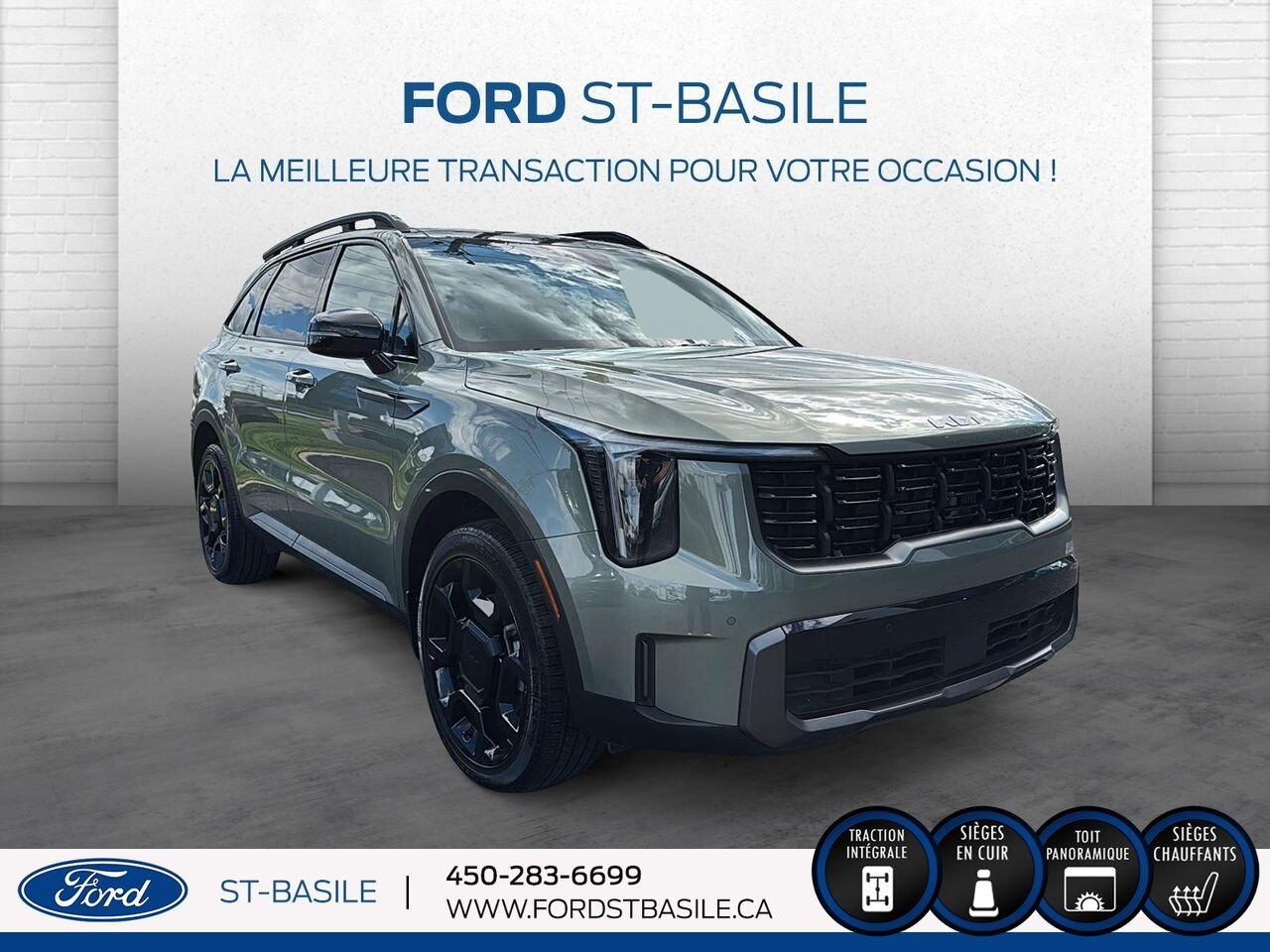 KIA Sorento 2025 Vert Saint-Basile-le-Grand - photo #10