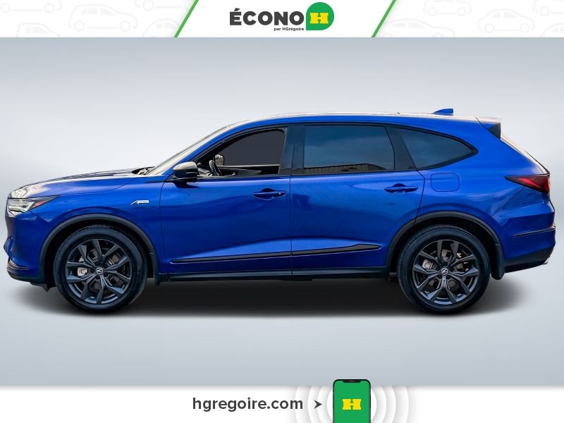 2022 Acura MDX Blue Blainville - photo #4