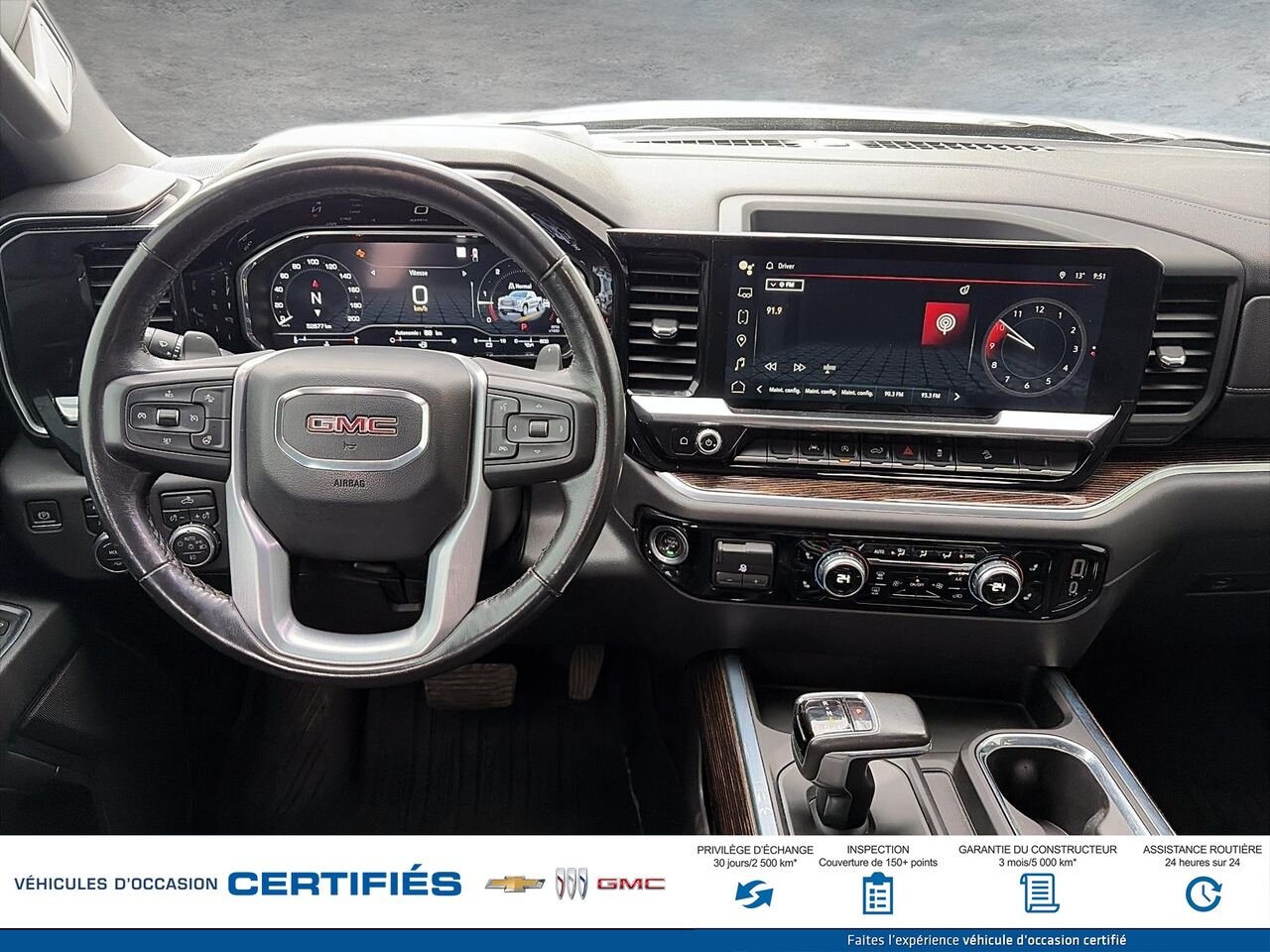2022 GMC SIERRA K15 Elevation cabine multiplace 4RM 157 po Black Montmagny - photo #8