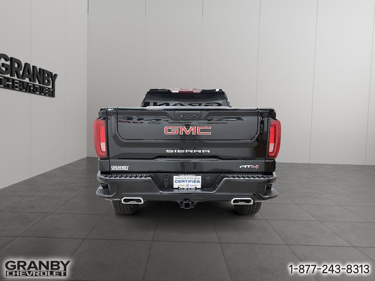 2021 GMC Sierra 1500 AT4 CREWCAB BOITE 6.6 MOTEUR 3.0L DIESEL | 26-0833A Black Granby - photo #5