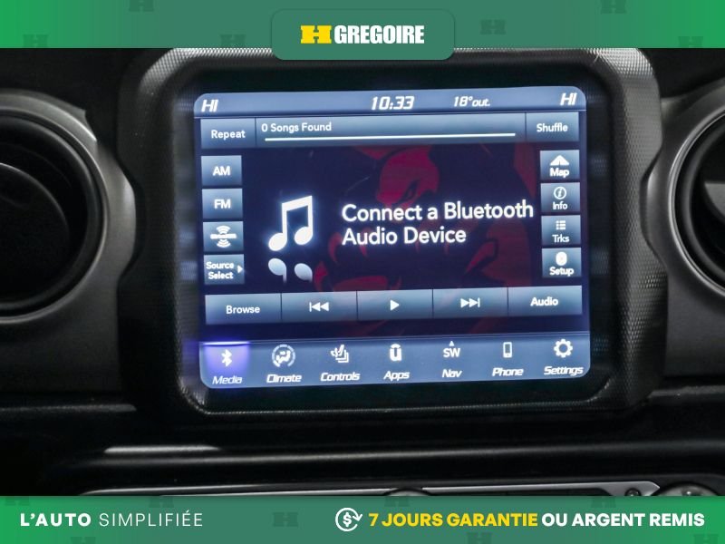 Jeep Wrangler 822541B | Willys 4xe AUTO AC NAV MAGS CAM RECULE BLUETOOTH 2023 Gris Laval - photo #19