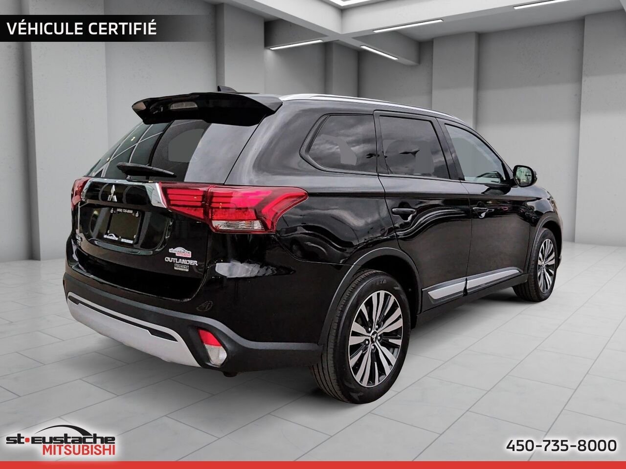 Mitsubishi Outlander 2019 Noir Saint-Eustache - photo #2