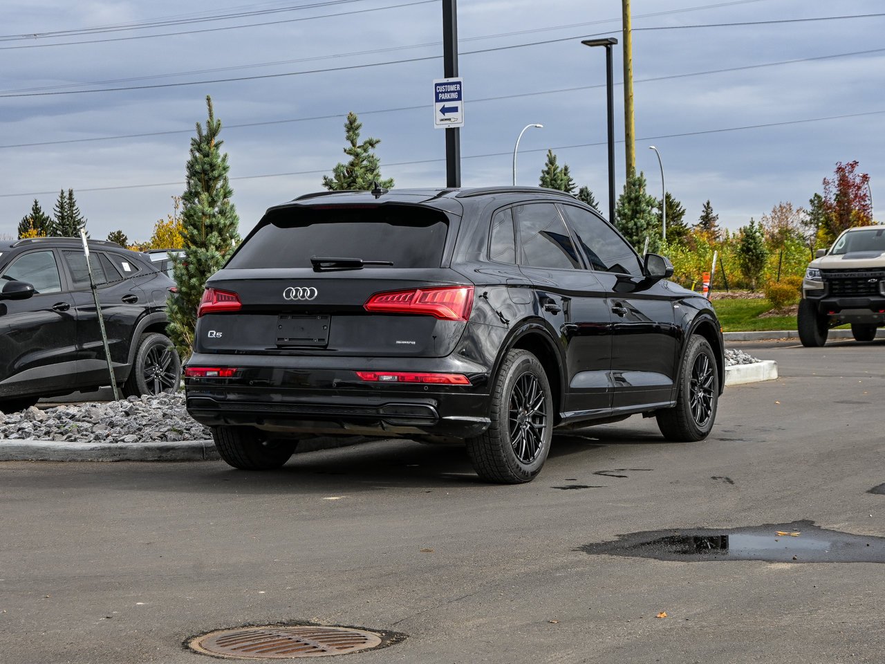 2019 Audi Q5 Progressiv 45 TFSI quattro Black Sherwood Park - photo #12