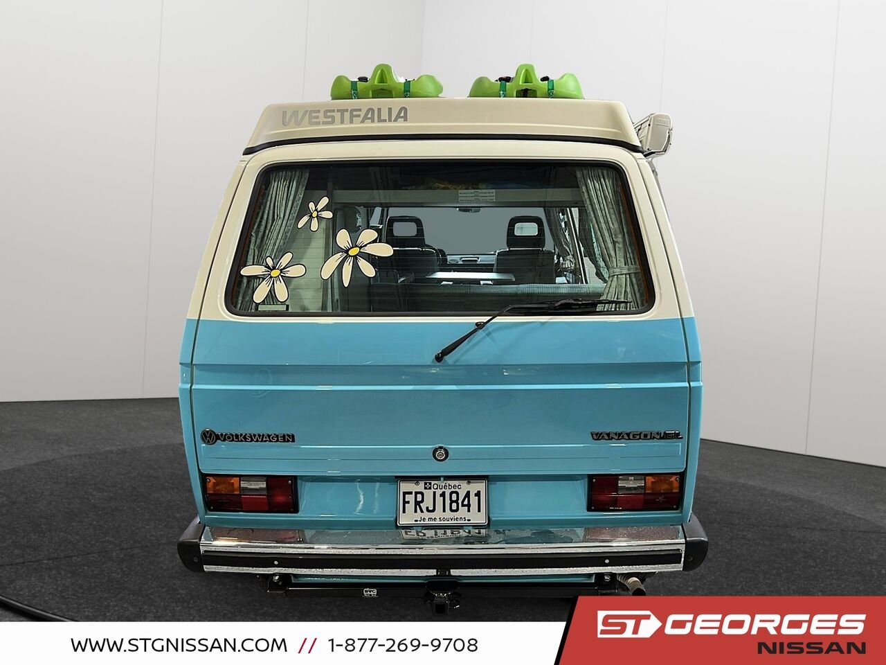 Volkswagen Vanagon 1987 Bleu Saint-Georges - photo #2