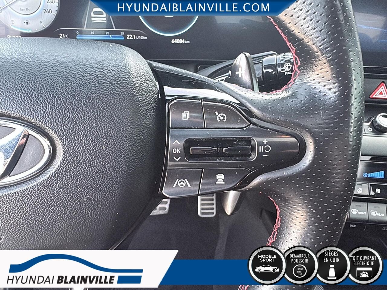Hyundai Elantra 2023 Blanc Blainville - photo #15
