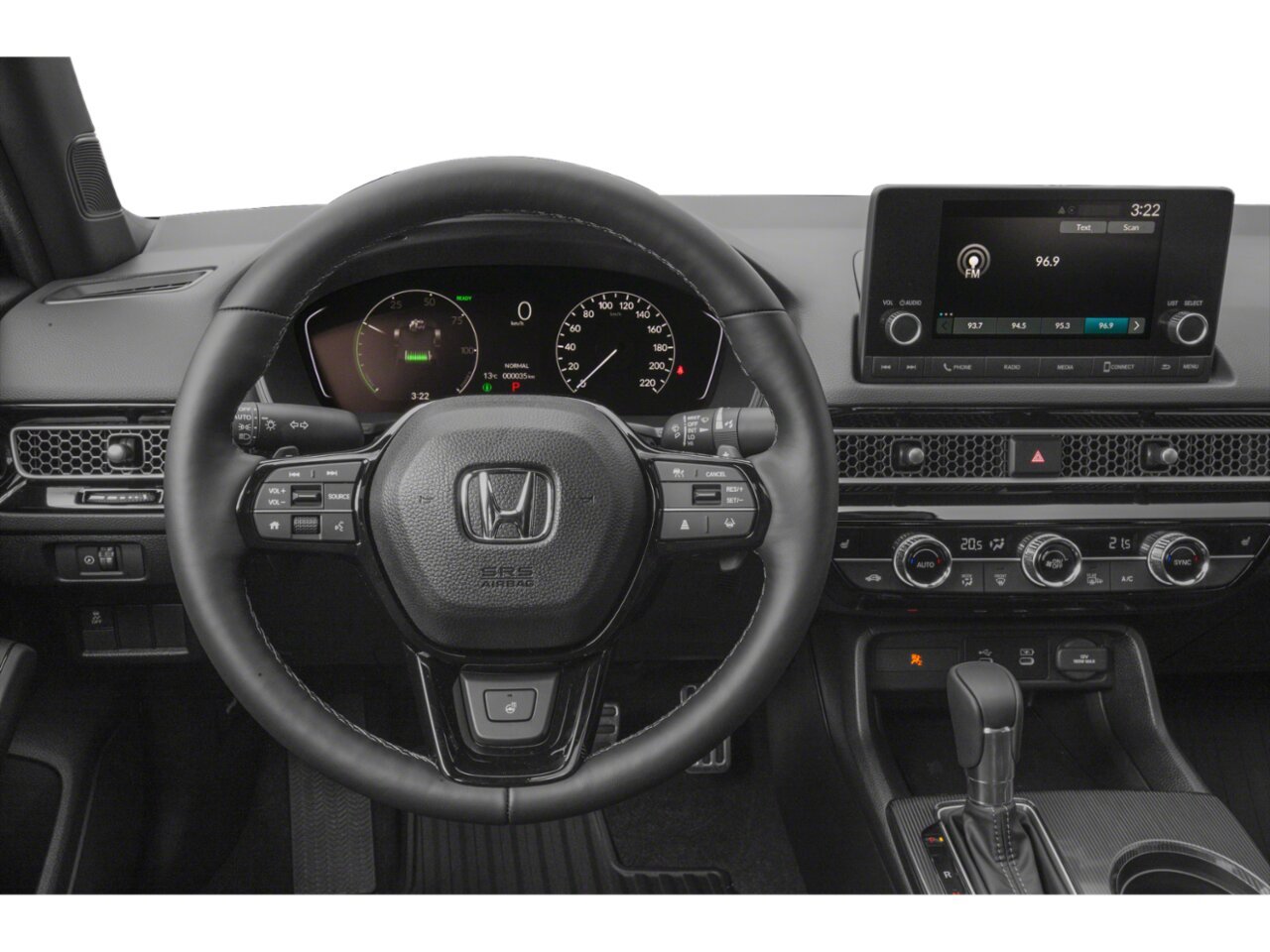 2026 Honda Civic Sedan Hybrid Crystal Black Pearl Ottawa & Gatineau - photo #4