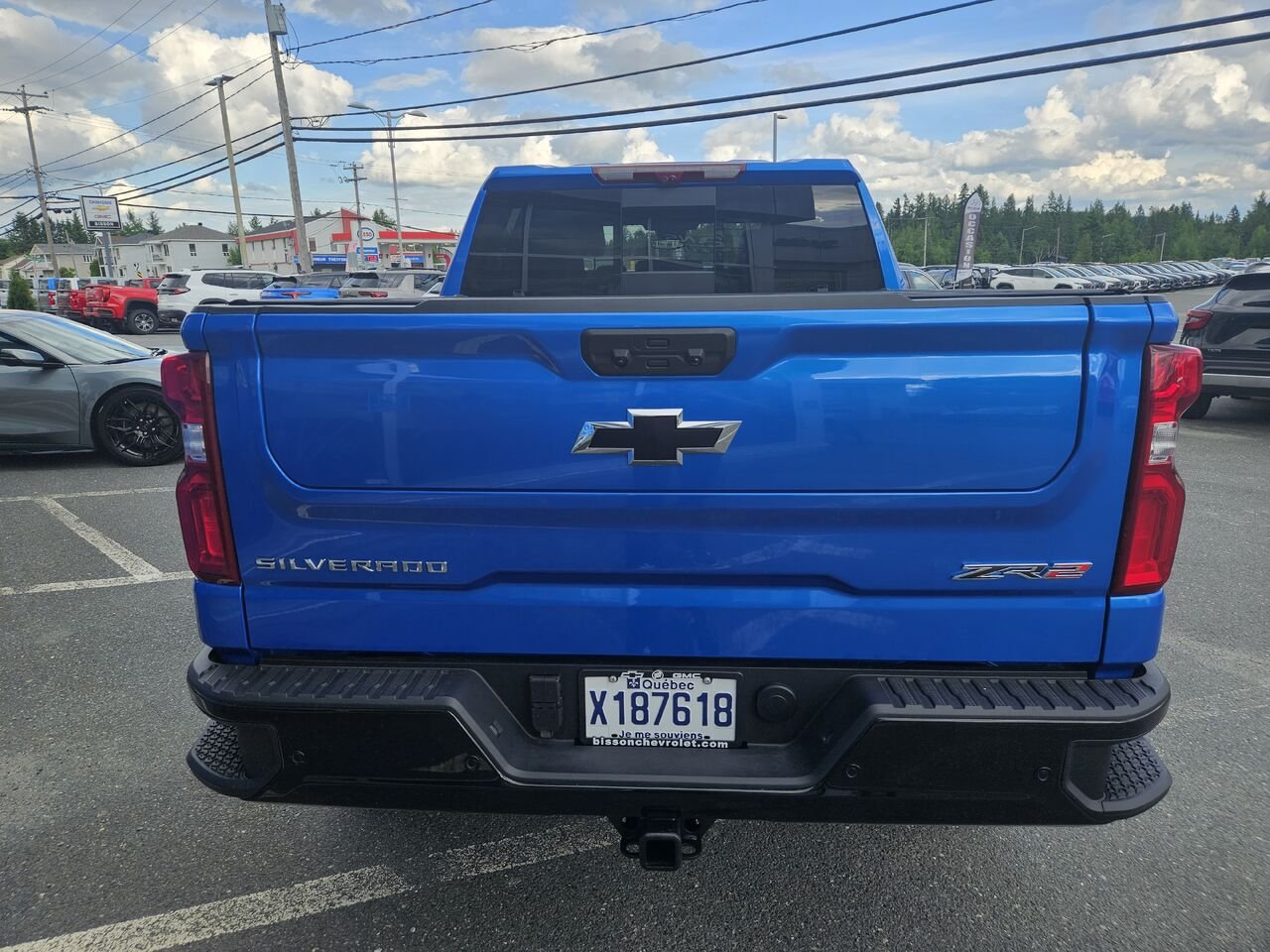 Chevrolet Silverado 1500 ZR2 cabine multiplace 4RM 147 po 2026 Bleu Thetford Mines - photo #3