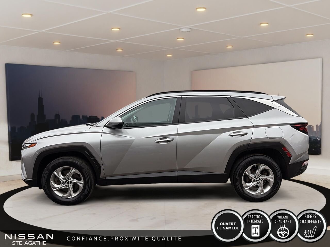 2023 Hyundai Tucson Silver Saint-Jérôme - photo #5
