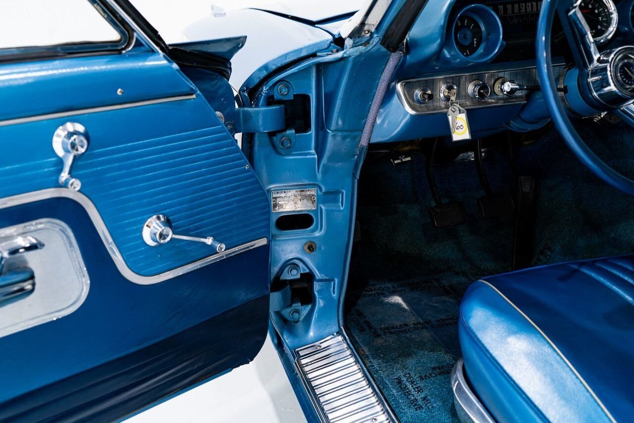 1963 Ford Galaxie 500 *PRIX EN USD* 406 Cu In TriPower 4-Speed Convertible Blue Montreal - photo #24
