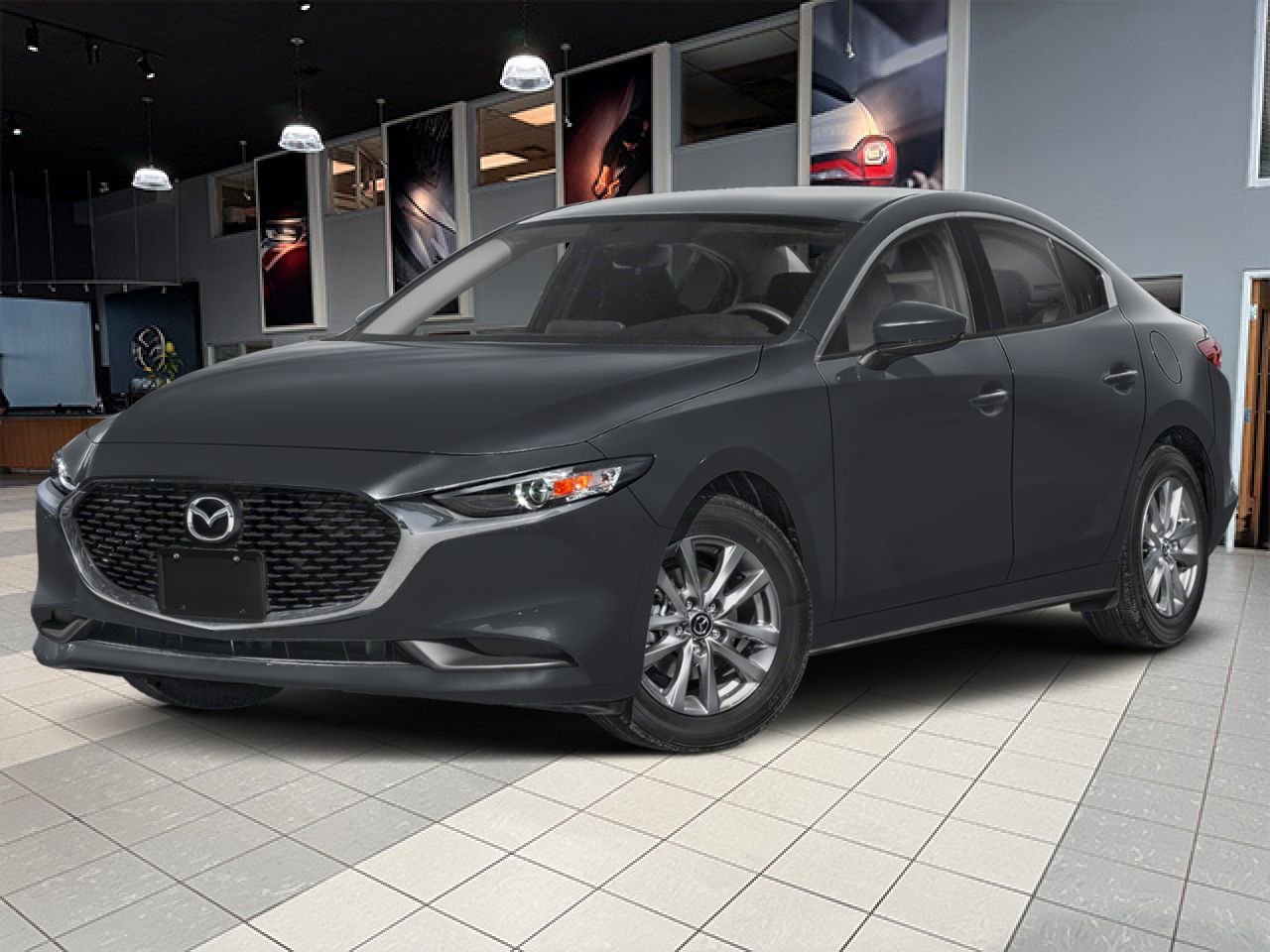 MAZDA MAZDA3 GX 2026 Noir Notre-Dame-des-Prairies - photo #0